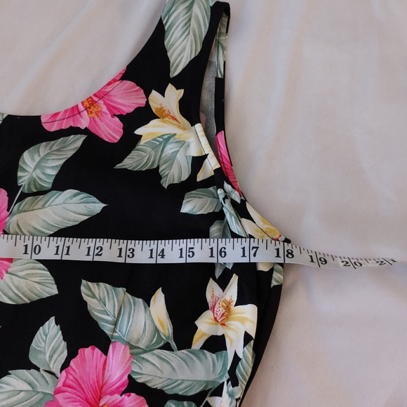 LA CABAÑA VINTAGE 90'S Y2K 2 PIECE FAUX WRAP SUMMER SHIFT DRESS WITH SHIRT - Picture 15 of 16